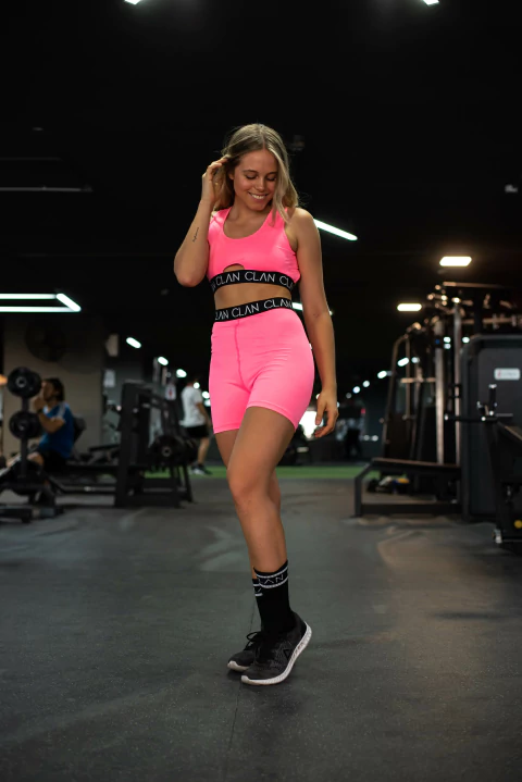 CALZA CORTA BORA PINK