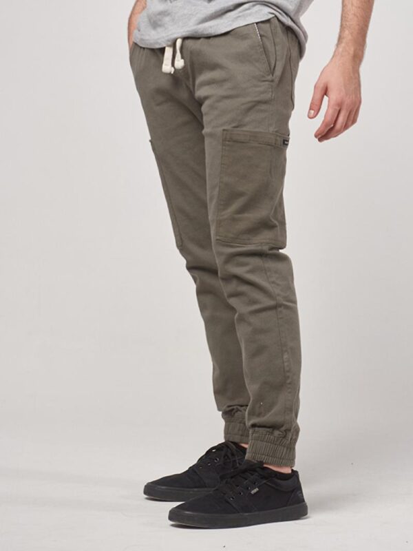 Cargo Soft 02 Jogger Green y beige