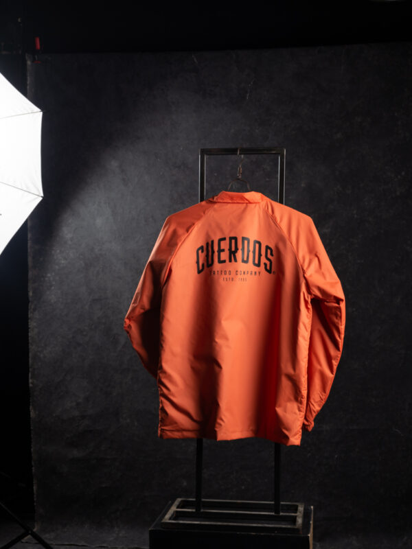 COACH JACKET NARANJA
